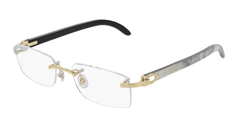 cartier glasses white frame|cartier glasses frames near me.